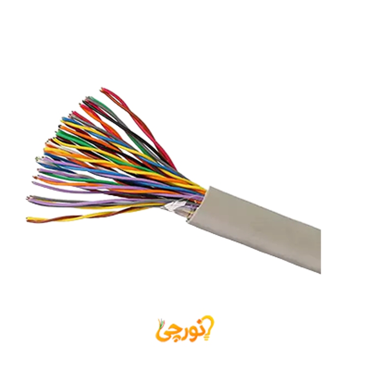 کابل تلفنی مشترکین با عایق و روکش PE سایز 30 در 2 در 0.6 افشارنژاد خراسان